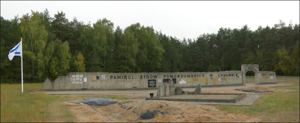 Camp d'extermination de Chełmno nad Nerem - Memorial du martyr juif dans la forêt Rzuchowski
